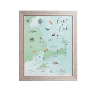 Cape Cod Map Print